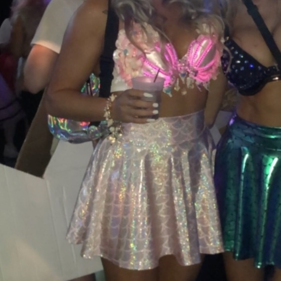 Mermaid outfit pink - Picture 2 of 3